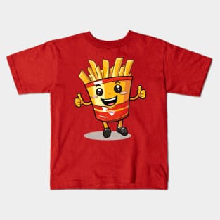 kawai french fries T-Shirt cute Kids T-Shirt